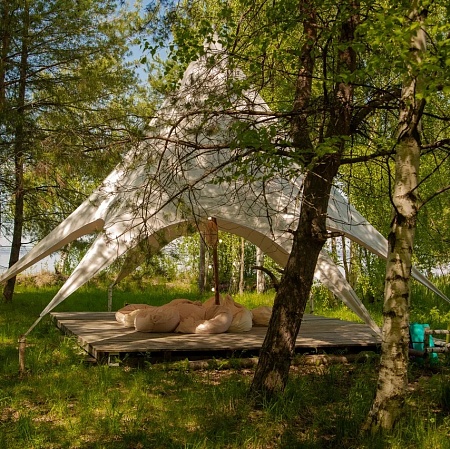 Шатер «Звезда» открытый