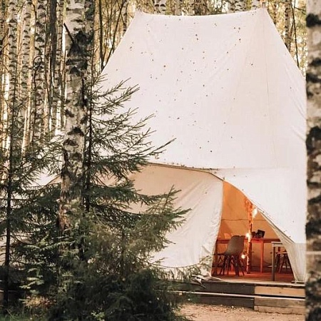 Шатер «Звезда» закрытый двухстоечный